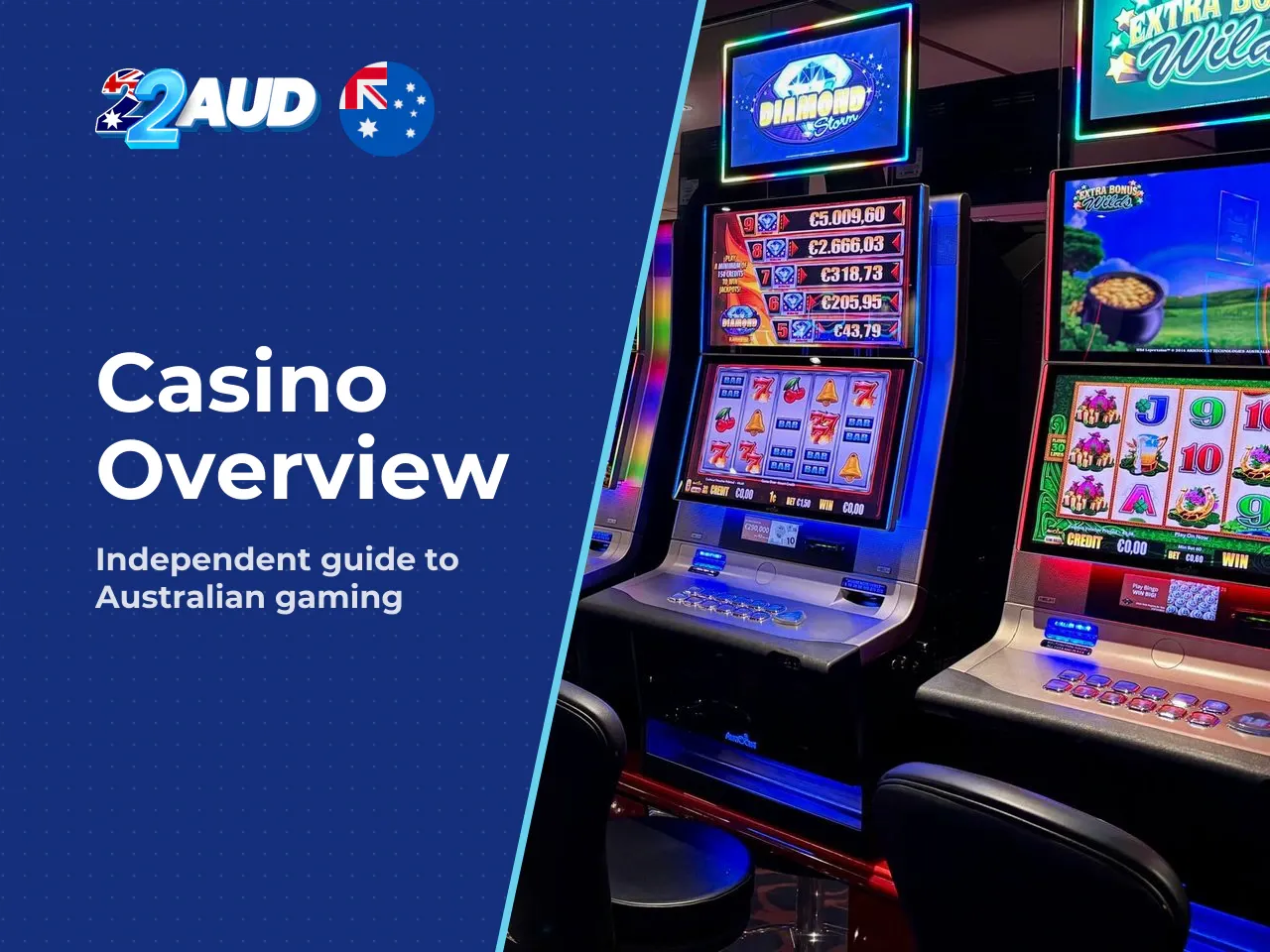 22aud Casino is marketed as an