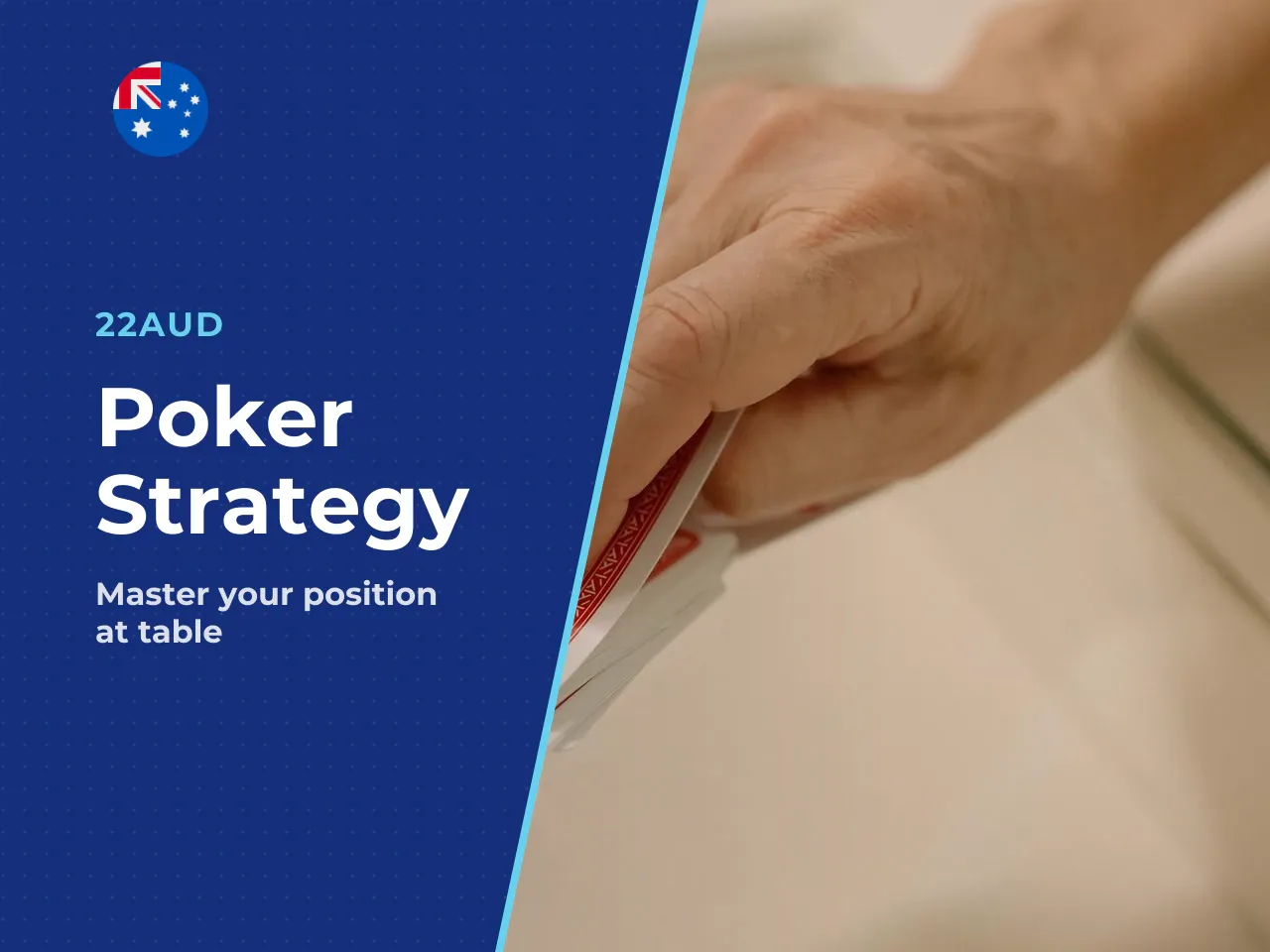 Position is information. Poker positions dictate